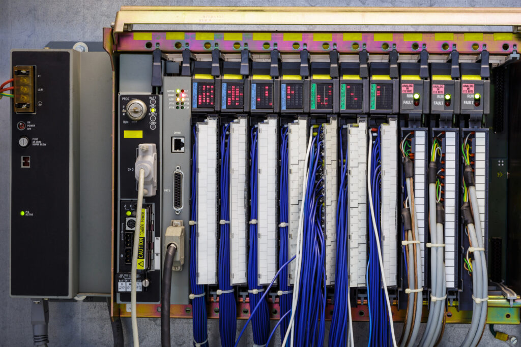 Programmable logic controller in industry